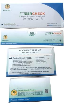 HCV RAPID TEST CARD