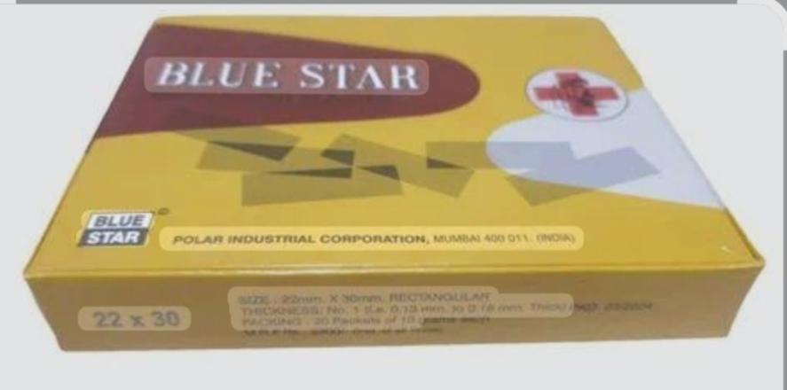 MICRO COVER SILIP COVE GLASS BLUE STAR 22*30 (PACK SIZE 20PCS)
