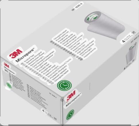 ADHESIVE TAPE MICROPORE TAPE PACK SIZE 3
