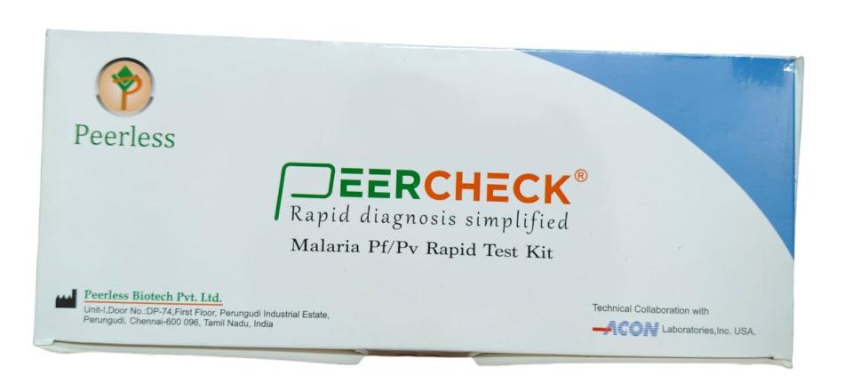 PEERCHECK MALARIA PF/PV RAPID TEST KIT (PACK SIZE 40TEST)