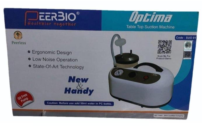 PEERBIO OPTIMA TABLE TOP SUCTION MACHINE