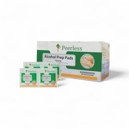 PEERLESS STERILE ALCOHOL SWAB PREP PADS 