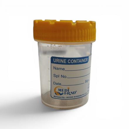 MEDI FRND STERILE URINE CONTAINER 50ML (PACK SIZE-100PCS)