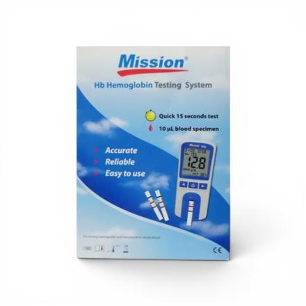MISSION HB HEMOGLOBIN TESTING SYSTEM METER