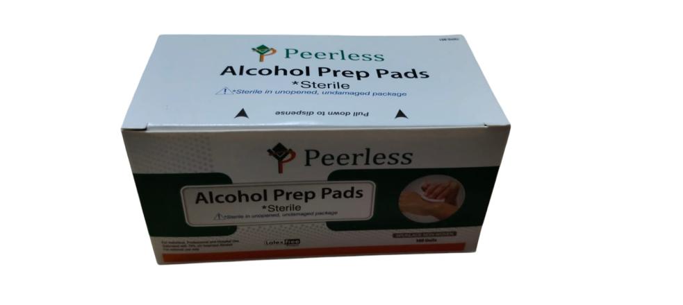 ALCOHOL PREP PADS ALCOHOL SWAB SWAB COTTON PACK SIZE (100PCS)