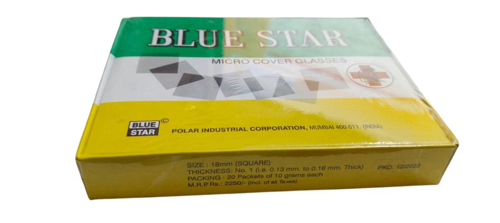 COVER GLASS COVER SILIP MICRO COVER GLASSES 18*18 PACK SIZE (20PCS)