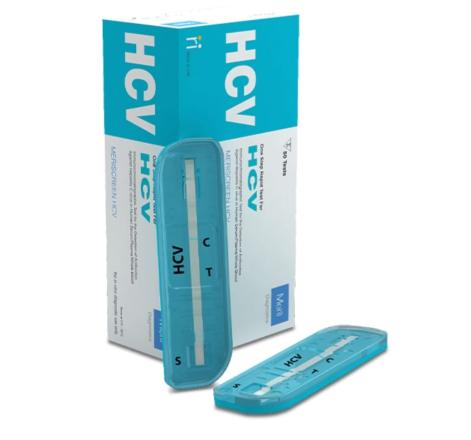 ONE STEP RAPID TEST FOR MERISCREEN HCV PACK SIZE (50TEST)