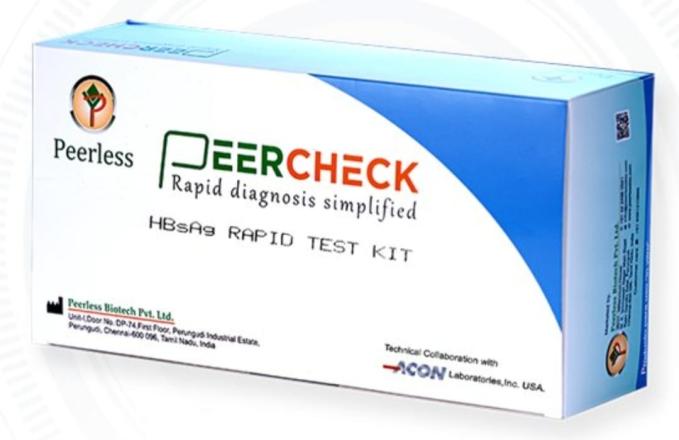 PEERCHECK HBSAG RAPID TEST KIT PACK SIZE (40TEST)