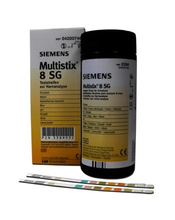 MULTISTIX 8SG REAGENT STRIPS FOR URINALYSIS 